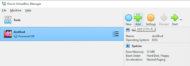 VirtualBox Dos6