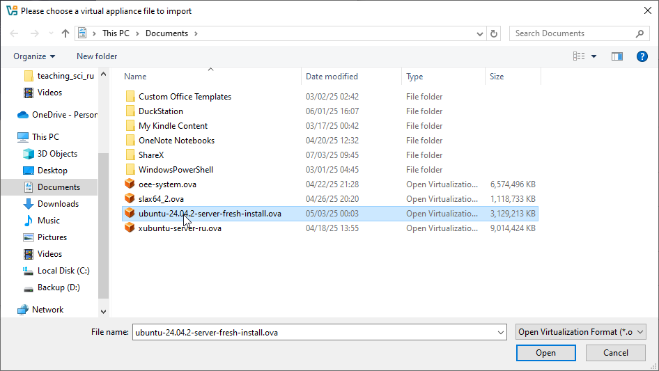 OVA File