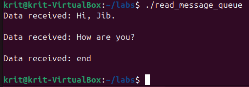 Read Message Queue