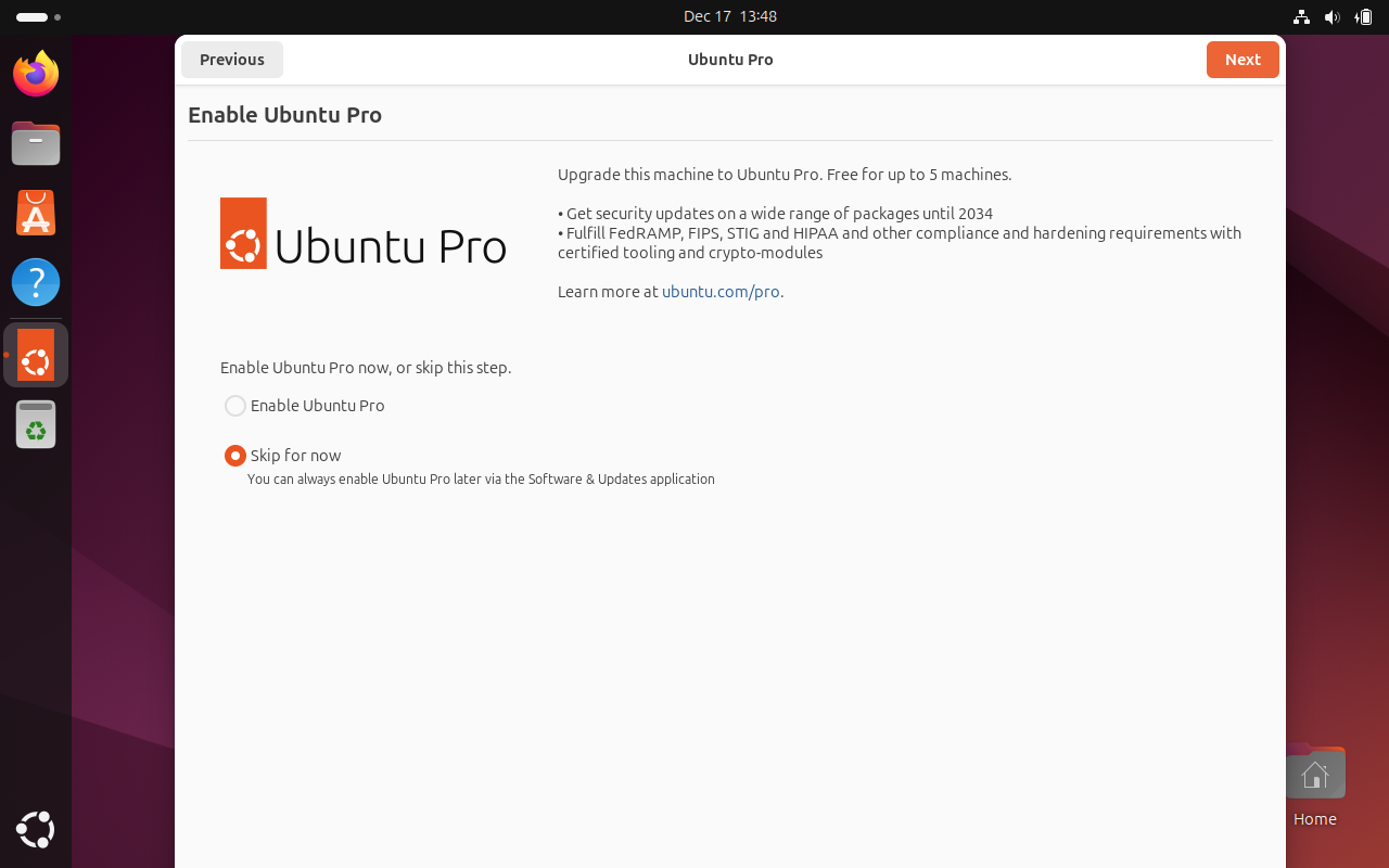 Welcome Ubuntu