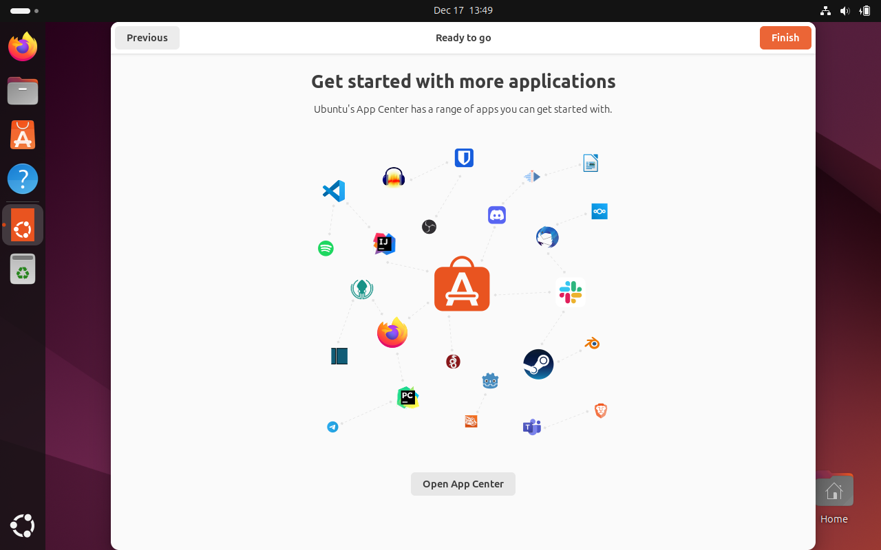 Welcome Ubuntu