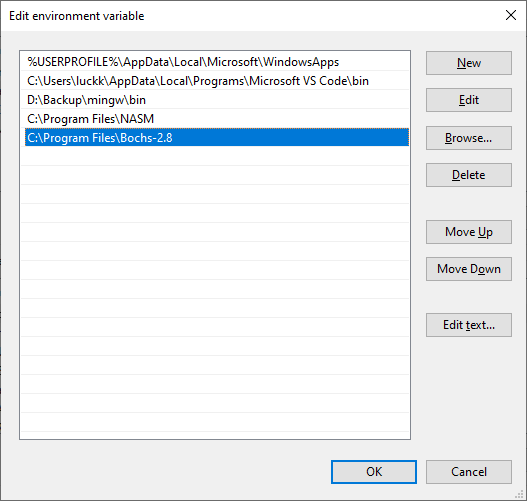 Environment Variables