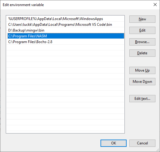 Environment Variables