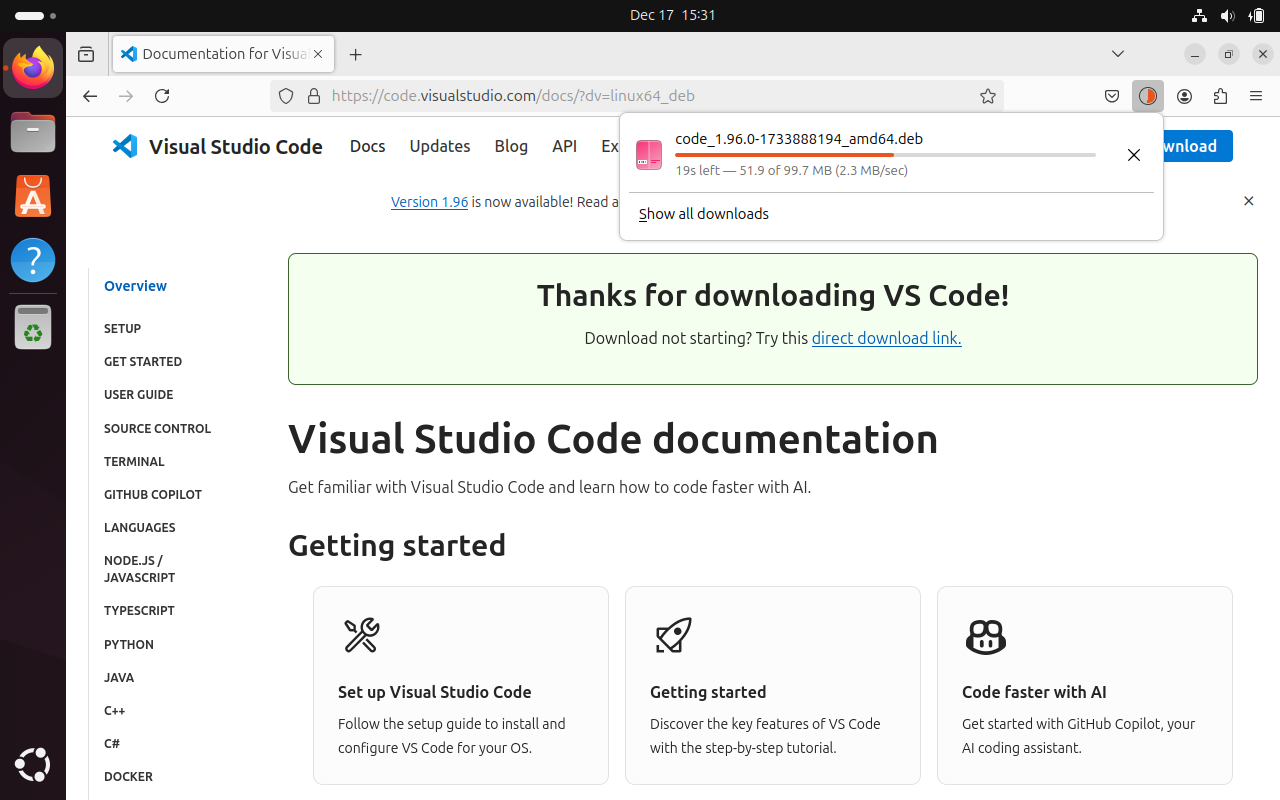 Download VSCode