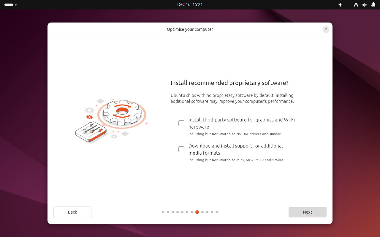 Setup Ubuntu8